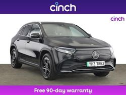 Black Used 2022 Mercedes EQA300 AMG line SUV | £18,949 (Fair price)