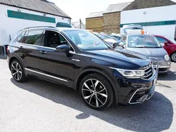 Black Used 2021 VW Tiguan R-line SUV | £22,000 (Fair price)