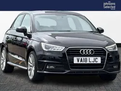 Black Used 2018 Audi A1 S-Line Hatchback | £13,995 (Good price)