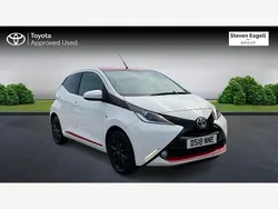 White Used 2018 Toyota Aygo x-press Hatchback | £8,820 (A bit pricey)