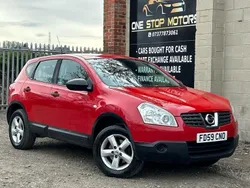 Red Used 2009 Nissan Qashqai Visia SUV | £1,495 (Super price)