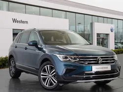 Blue Used 2023 VW Tiguan Elegance SUV | £28,498 (Fair price)