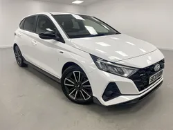 White Used 2023 Hyundai i20 N Line Hatchback | £15,795 (Fair price)