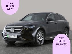 Black Used 2022 Mercedes EQC400 AMG line SUV | £26,011 (Good price)