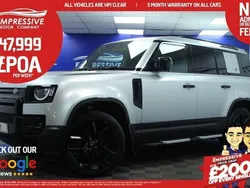 Silver Used 2021 Land Rover Defender S SUV | £47,999 (Super price)