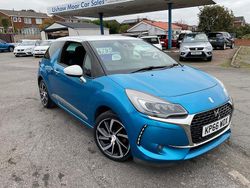 Blue Used 2016 DS Automobiles DS3 Prestige Hatchback | £4,795 (A bit pricey)