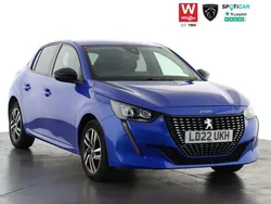 Blue Used 2022 Peugeot 208 Allure Premium Hatchback | £14,250 (Fair price)