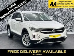 White Used 2022 VW T-Roc Style SUV | £19,995 (Fair price)