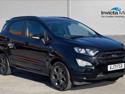 Black Used 2022 Ford Ecosport ST-Line SUV | £13,400 (Fair price)
