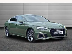 Green Used 2023 Audi A5 Sportback S-Line Hatchback | £30,995 (Fair price)