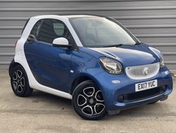 Blue Used 2017 Smart ForTwo Coupé Prime Coupe | £6,849 (Fair price)