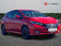 Red Used 2022 Nissan Leaf N-Connecta Hatchback | £13,851 (Good price)