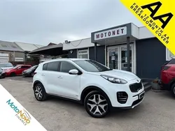 White Used 2016 Kia Sportage GT-Line SUV | £10,770 (Good price)