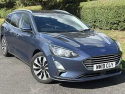 Blue Used 2019 Ford Focus Zetec Estate | £6,490 (Fair price)