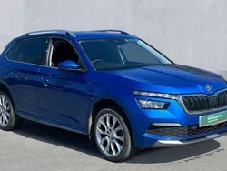 Metallic race blue Used 2022 Skoda Kamiq SE L SUV | £17,780 (Fair price)