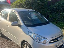 Silver Used 2013 Hyundai i10 Active Hatchback | £2,499 (Good price)