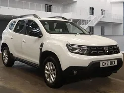 White Used 2021 Dacia Duster Comfort SUV | £10,990 (Good price)