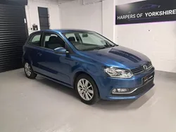 Blue Used 2015 VW Polo SE Hatchback | £5,295 (Fair price)