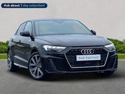 Black New 2025 Audi A1 S-Line Hatchback | £25,210 (Fair price)