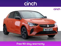 Orange Used 2021 Vauxhall Corsa-e Elite Hatchback | £10,999 (Fair price)