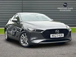 Grey Used 2023 Mazda 3 Hatchback | £16,491 (Fair price)