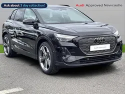 Black Used 2024 Audi Q4 e-tron Black Edition SUV | £37,998 (Fair price)