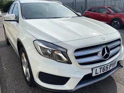 White Used 2015 Mercedes GLA200 AMG line SUV | £10,980 (Fair price)