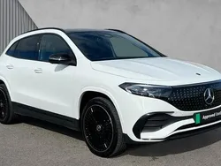 White Used 2024 Mercedes EQA250+ AMG line SUV | £34,890