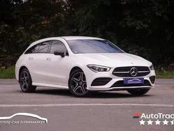 White Used 2023 Mercedes CLA250e Shooting Brake AMG line Estate | £19,599 (A bit pricey)