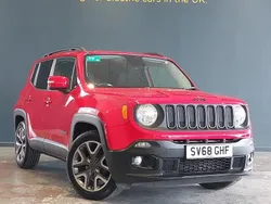Red Used 2018 Jeep Renegade Night Eagle SUV | £10,998 (Fair price)