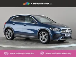 Blue Used 2021 Mercedes GLA200 AMG Line Premium SUV | £25,897 (Fair price)