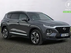 Grey Used 2018 Hyundai Santa Fe Premium SE SUV | £19,999 (Fair price)