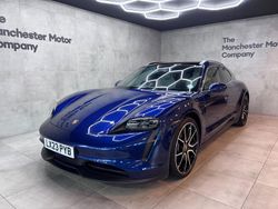 Blue Used 2023 Porsche Taycan Performance Package Sedan | £49,990 (Good price)