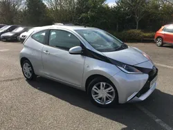 Silver Used 2014 Toyota Aygo x-press Hatchback | £5,185 (Fair price)