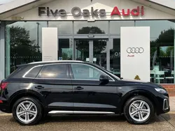 Black Used 2022 Audi Q5 S-Line SUV | £31,980 (Fair price)