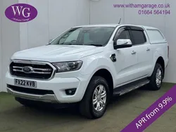 White Used 2022 Ford Ranger Limited Pickup | £15,450 (Fair price)