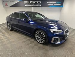 Blue Used 2021 Audi A5 Sportback S-Line Hatchback | £29,388 (Expensive)