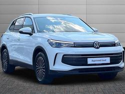 Pure white Used 2024 VW Tiguan Match SUV | £30,495 (Expensive)