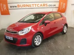 Red Used 2016 Kia Rio Hatchback | £6,489 (Fair price)