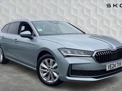 Pebble silver metallic Used 2024 Skoda Superb SE Technology Estate | £26,500 (A bit pricey)