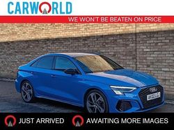 Blue Used 2022 Audi A3 S-Line Sedan | £21,240 (Expensive)