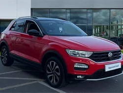 Flash red black Used 2021 VW T-Roc Active SUV | £15,772 (Super price)