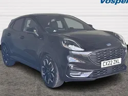 Black Used 2022 Ford Puma ST-Line X SUV | £15,995 (Fair price)