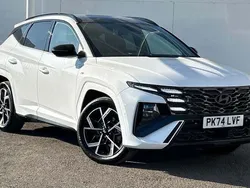 White Used 2025 Hyundai Tucson N Line SUV | £35,121 (Expensive)