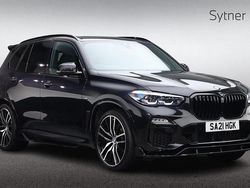 Black Used 2021 BMW X5 M Sport SUV | £41,500 (Expensive)