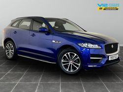 Blue Used 2019 Jaguar F-Pace R-Sport SUV | £18,495 (Good price)