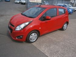 Red Used 2013 Chevrolet Spark LT Hatchback | £3,695 (Expensive)