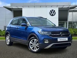 Blue Used 2022 VW T-Cross SE SUV | £15,443 (Fair price)