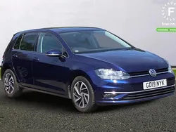 Blue Used 2019 VW Golf VII Match Hatchback | £13,499 (Fair price)