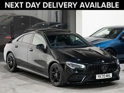 Black Used 2020 Mercedes CLA180 AMG line Sedan | £21,000 (Expensive)